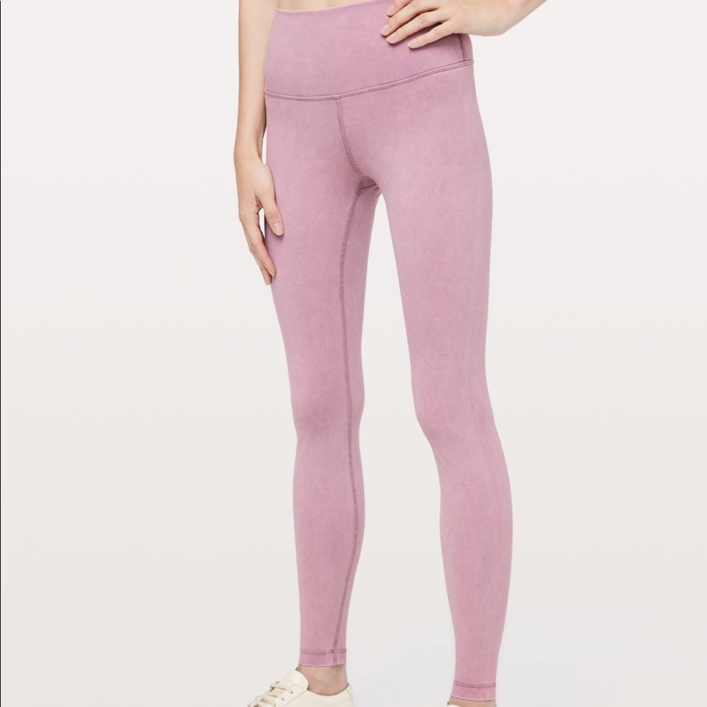 Lululemon high rise wunder under, Pink, 4, NWT
